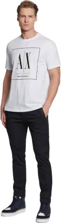 Armani Exchange Klassiek T-shirt voor heren Wit Heren