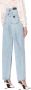 Armani Exchange Klassieke Denim Jeans Blauw Dames - Thumbnail 2