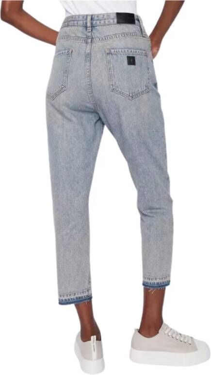 Armani Exchange Klassieke Denim Jeans Blauw Dames