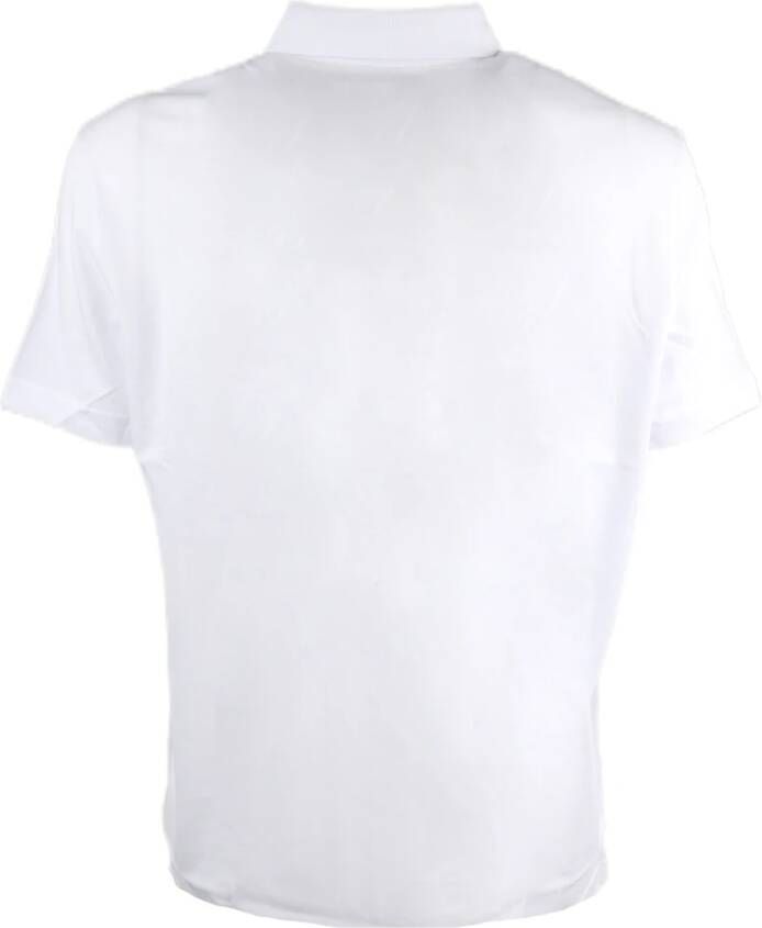 Armani Exchange Klassieke Polo Shirt Wit Heren