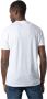 Armani Exchange Witte Bedrukte T-shirt White Heren - Thumbnail 4
