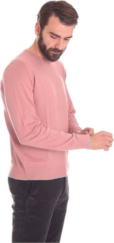 Armani Exchange Long Sleeve Tops Roze Heren