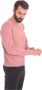 Armani Exchange Round-neck Knitwear Roze Heren - Thumbnail 4