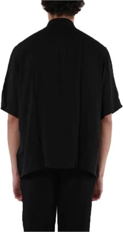 Armani Exchange Oversized Overhemd Zwart Heren