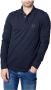 Armani Exchange Blauwe Polo met Lange Mouwen voor Heren Blue Heren - Thumbnail 7