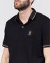 Armani Exchange Zwart Polo Shirt met Gouden Accenten Black Heren - Thumbnail 5