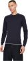 Armani Exchange Blauwe Sweaters U Giro Cot-Cachemire Blauw Heren - Thumbnail 5