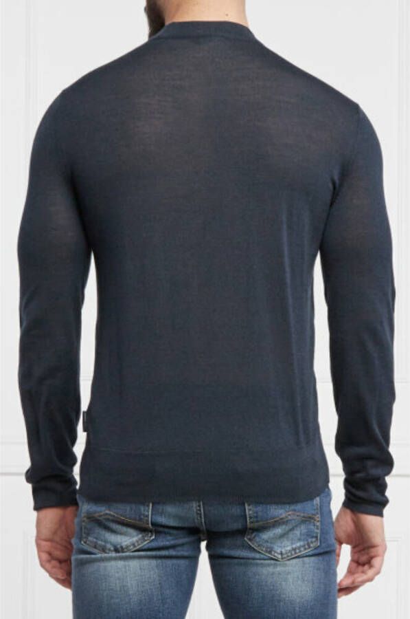 Armani Exchange Men Clothing Sweatshirts Blue Ss22 Blauw Heren