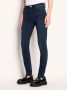 Armani Exchange Skinny Fit Blauwe Jeans met Delavè Effect Blauw Dames - Thumbnail 2
