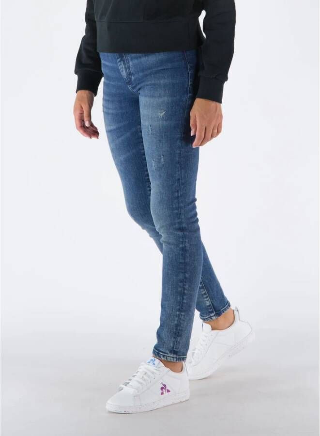 Armani Exchange Skinny Jeans Blauw Dames