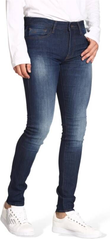 Armani Exchange Skinny Jeans Blauw Heren