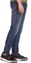 Armani Heren Blauwe Jeans met Ritssluiting en Knoopsluiting Blauw Heren - Thumbnail 2