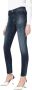 Armani Exchange Super Skinny Jeans Mile High Blauw Dames - Thumbnail 2