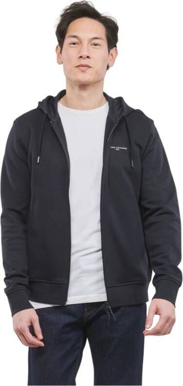 Armani Exchange Sweatshirt Blauw Heren