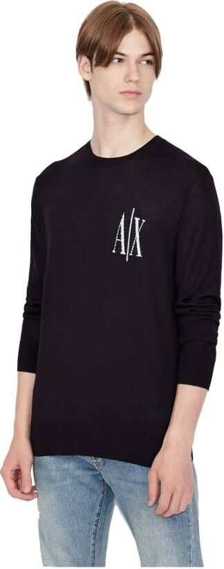 Armani Exchange Sweatshirts Blauw Heren
