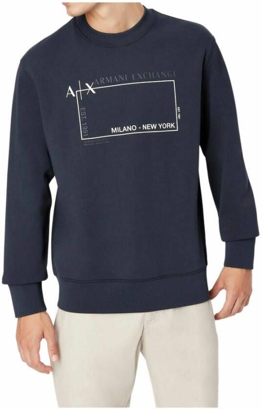 Armani Exchange truien blauw Heren