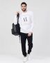Armani Exchange Sweatshirt White Heren - Thumbnail 2