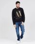 Armani Exchange Sweatshirt met labelstitching met statement - Thumbnail 4