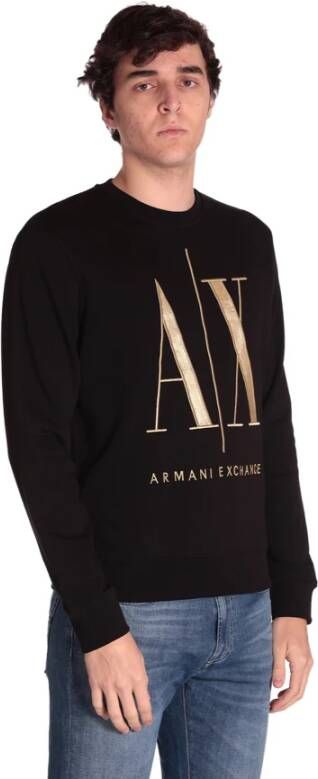Armani Exchange Sweatshirts Zwart Heren