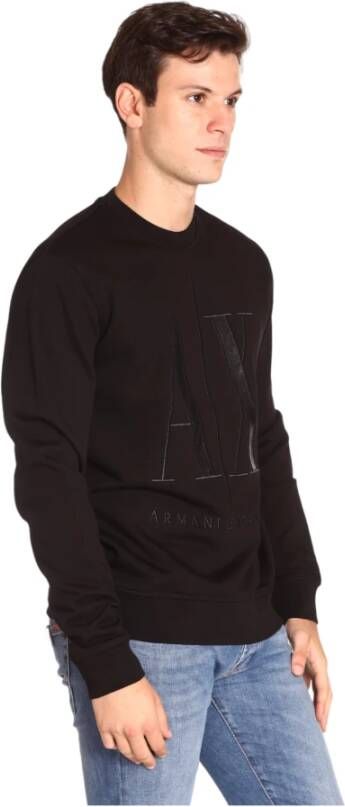 Armani Exchange Sweatshirt Zwart Heren