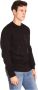 Armani Exchange Zwarte Sweater met Logo Borduurwerk Black Heren - Thumbnail 4