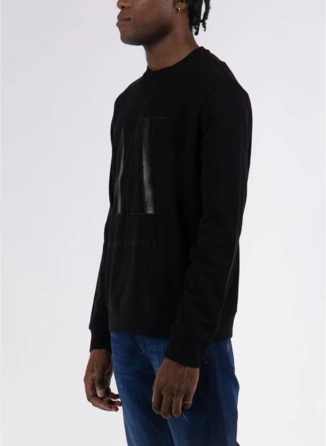 Armani Exchange Sweatshirts Zwart Heren