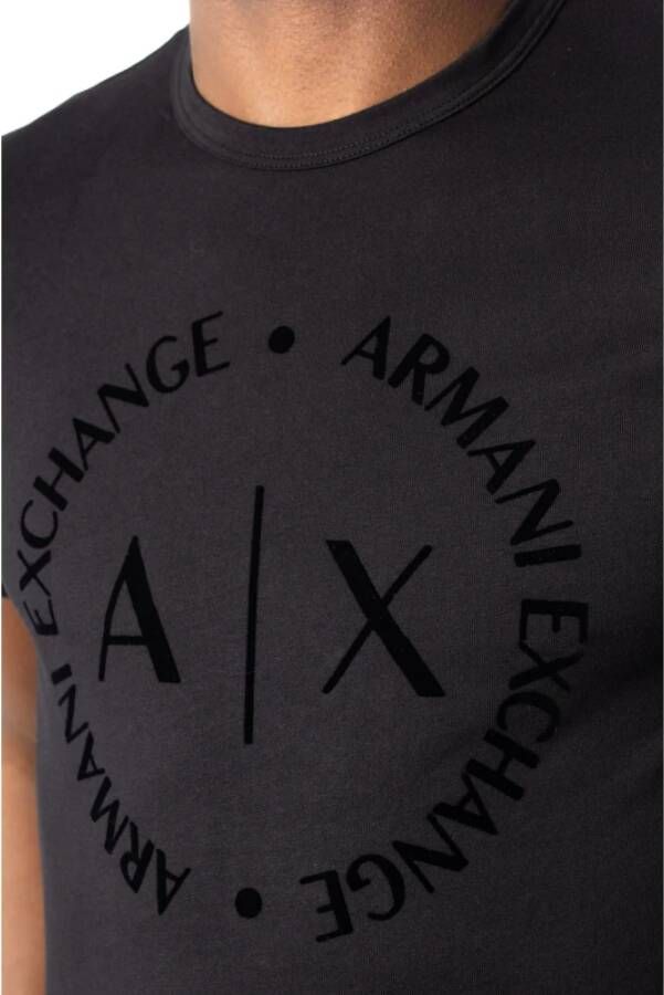 Armani Exchange T-Shirt 8Nztcd Z8H4Z Zwart Heren