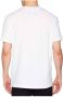 Armani Exchange Witte Bedrukte T-shirt White Heren - Thumbnail 8