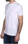 Armani Exchange Witte T-shirts en Polos met Micrologo White Heren - Thumbnail 8