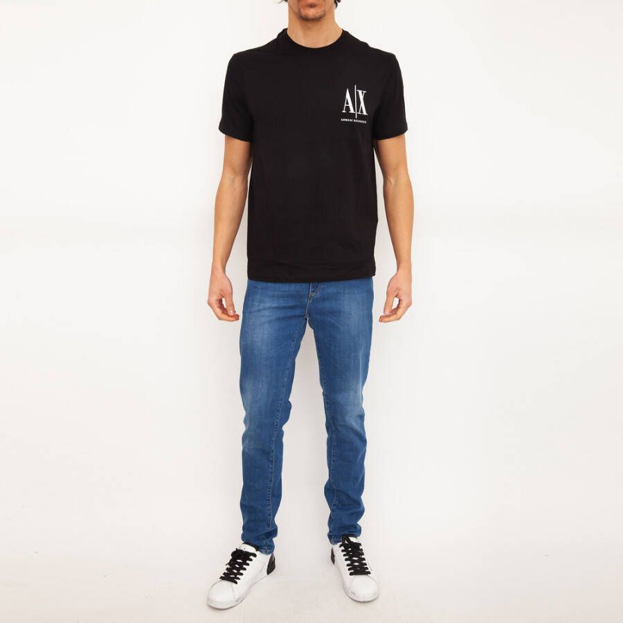 Armani Exchange T-Shirt Zwart Heren