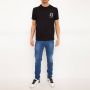 Armani Exchange Klassiek Zwart Kortemouw T-Shirt Black Heren - Thumbnail 5