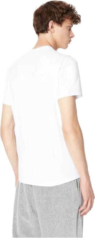 Armani Exchange T-shirts en Polos Wit White Heren