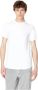 Armani Exchange Lente Zomer Katoenmix T-shirt White Heren - Thumbnail 6