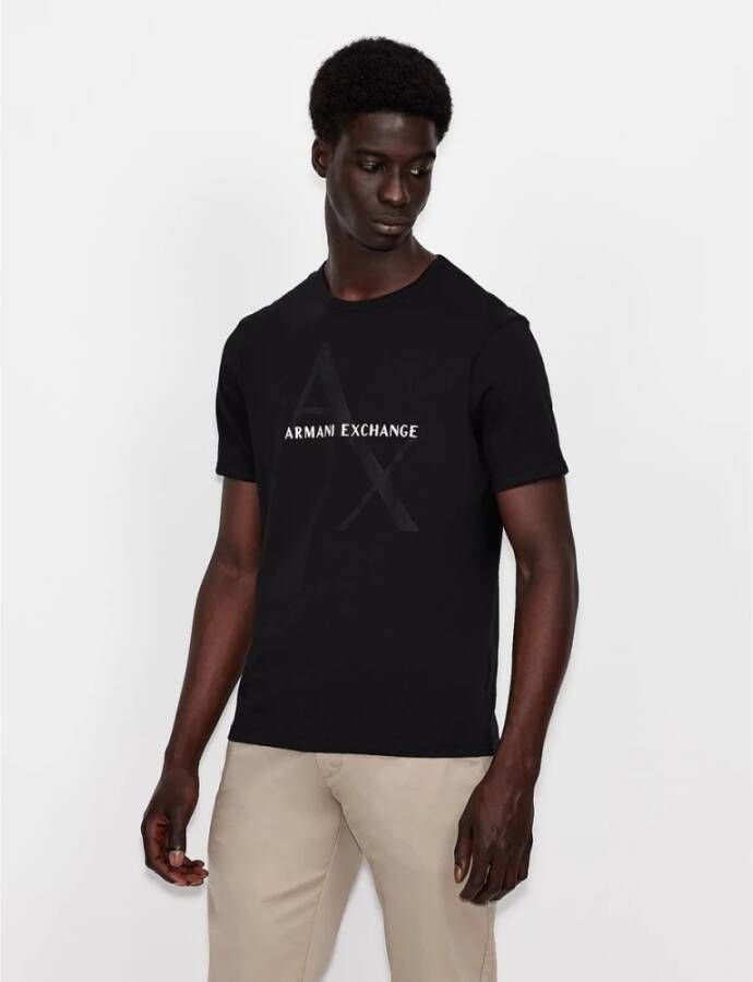 Armani Exchange T-shirts Zwart Heren
