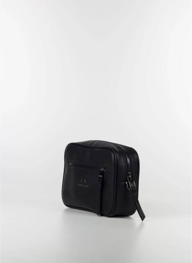 Armani Exchange Toilet Bags Zwart Heren