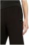 Armani Exchange Zwarte Viscose Cropped Broek Black Dames - Thumbnail 2