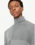 Emporio Armani Gray Navy Dolcevita Sweaters Gray Heren - Thumbnail 8