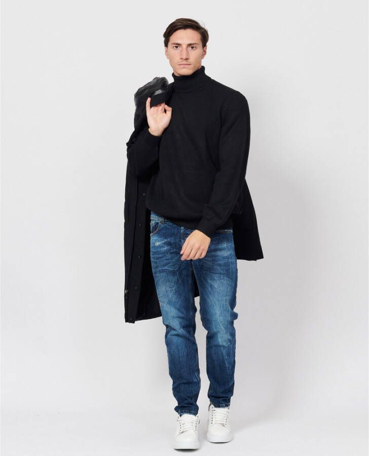 Armani Exchange Turtlenecks Zwart Heren