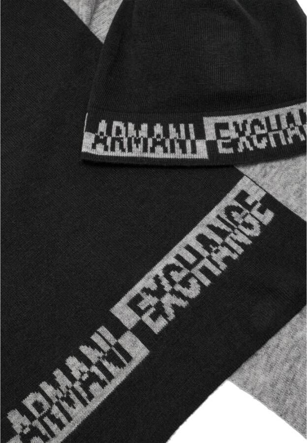 Armani Exchange Winter Scarves Blauw Heren