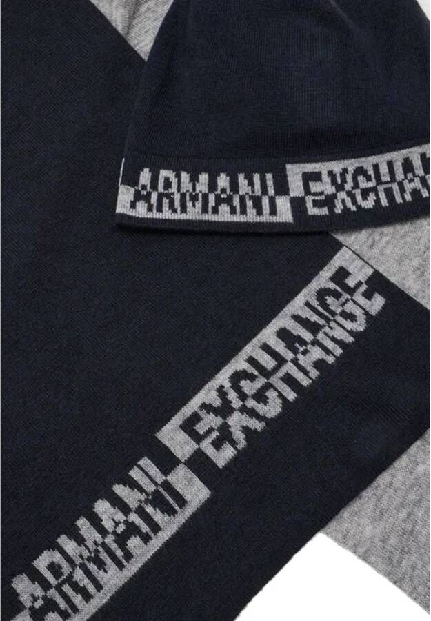 Armani Exchange Winter Scarves Zwart Heren