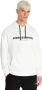 Armani Exchange Witte hoodie met borstprint White Heren - Thumbnail 1