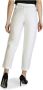 Armani Exchange Stijlvolle linnen broek met elastische tailleband White Dames - Thumbnail 2
