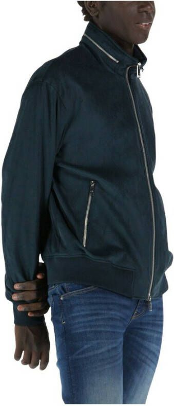 Armani Exchange Zip through sweatshirt Blauw Heren