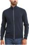 Emporio Armani Blauwe Cardigan Zip Sweater Lichtgewicht Blue Heren - Thumbnail 4