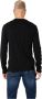 Armani Exchange Zwarte T-shirts met ronde hals en lange mouwen Black Heren - Thumbnail 3