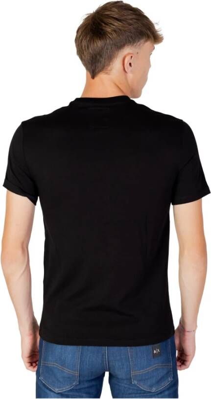 Armani Heren Zwart T-shirt Zwart Heren