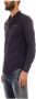 Armani Jeans Casual Katoenen Overhemd Blue Heren - Thumbnail 2