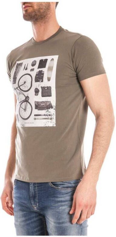 Armani Jeans C6H01DaverDescuro T-shirt Groen Heren