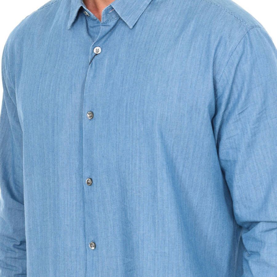 Armani Jeans Alledaagse t-Overhemd Blauw Heren