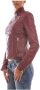 Armani Jeans Stijlvolle Jas Mantel Red Dames - Thumbnail 2